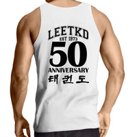 LEETKD 50 Kick AS Colour Lowdown - Mens Singlet Top