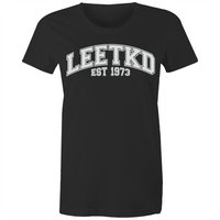 LEETKD Logo AS Colour - Women's Maple Tee