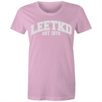 LEETKD Logo AS Colour - Women's Maple Tee